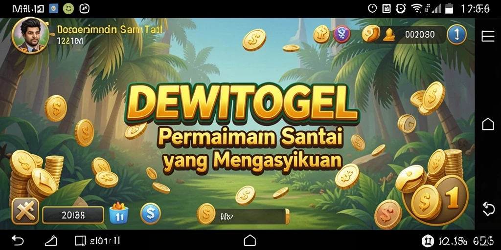 Tampilan permainan DEWITOGEL yang ceria dan penuh warna.