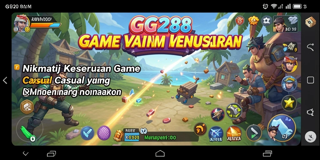 Screenshot gameplay GG288 menampilkan keseruan dalam permainan Casual yang menarik.