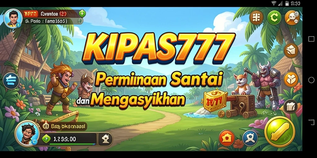 Tampilan gameplay KIPAS777 yang menarik dan interaktif dalam permainan Casual.