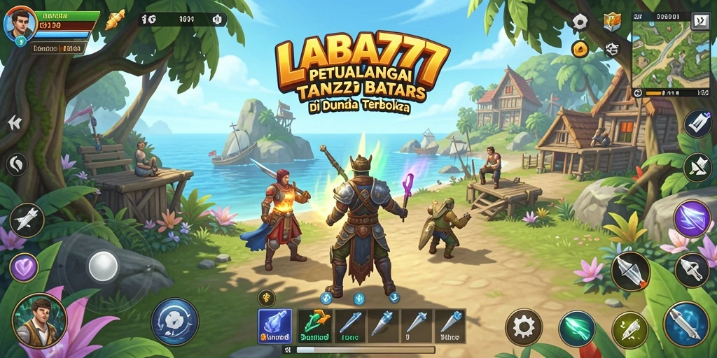 Tampilan gameplay LABA777 yang menakjubkan di dunia terbuka.