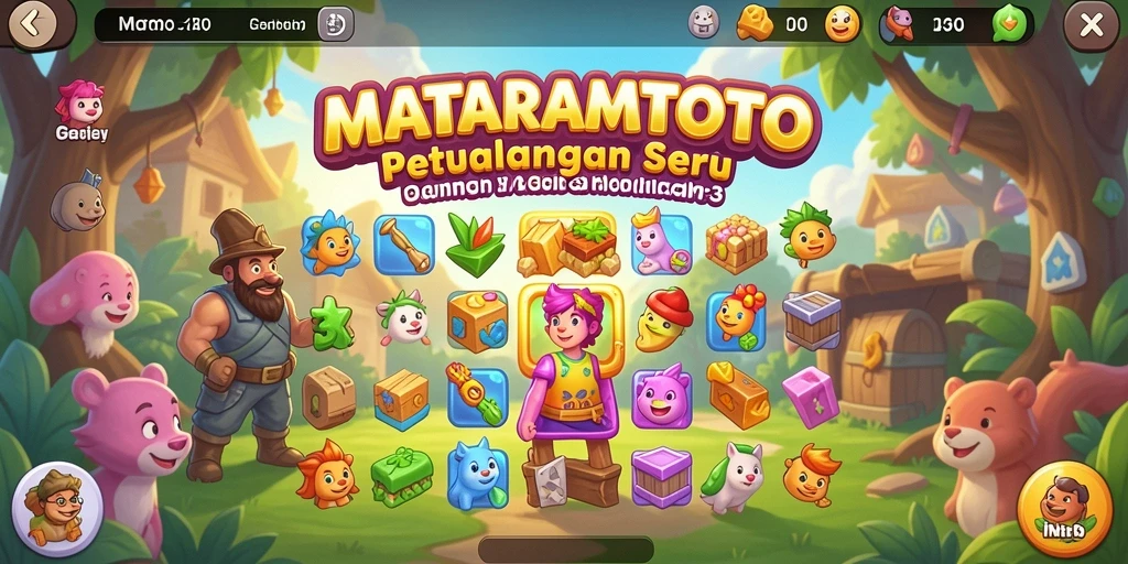 Gameplay seru dan menantang di MATARAMTOTO dengan grafis menawan.