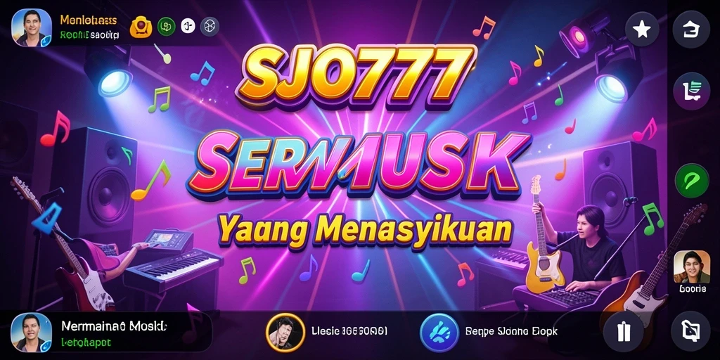 Screenshot utama SJO777 menampilkan gameplay yang menarik dan interaktif.