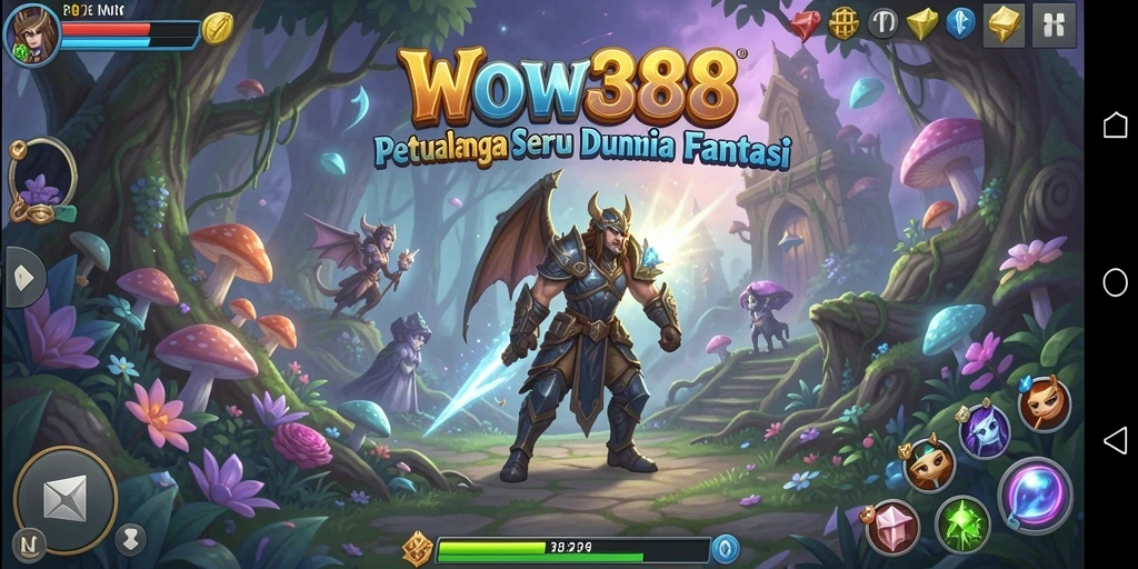 Screenshot gameplay WOW388 menampilkan aksi seru dalam dunia petualangan.